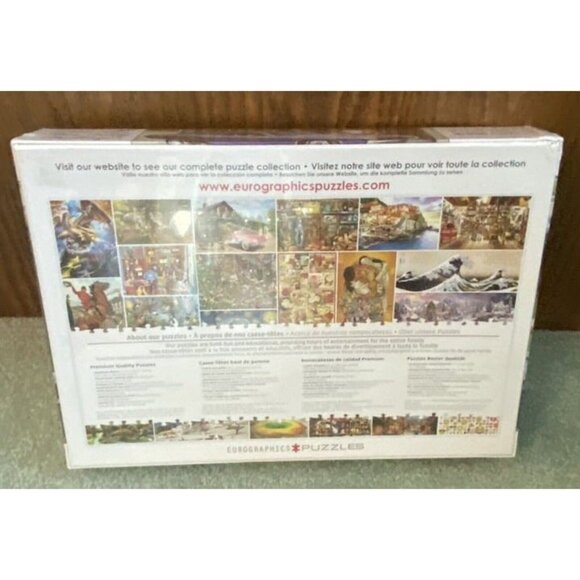 1970 Dodge Challenger R/T "Plum Crazy" Jigsaw Puzzle by Eurographics 1000 Pieces - Picture 2 of 9